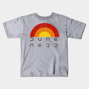 Retro Dune Nerd Sun Kids T-Shirt